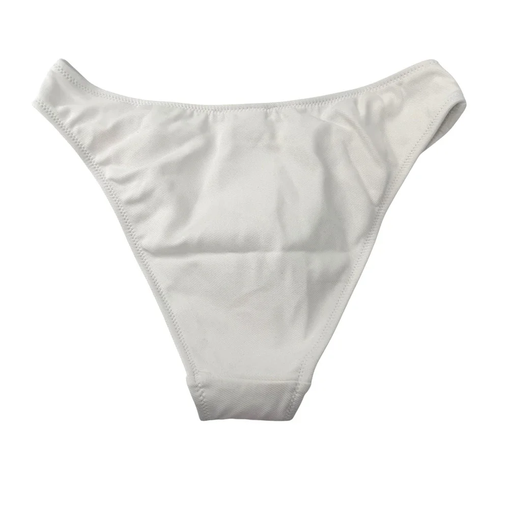 REISS Iris Bathing Suit Size 12 NEW Bikini Bottoms Swimwear Swim $70 White
